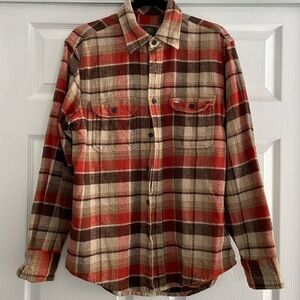 Timberland long sleeve shirt men’s plaid flannel Medium M